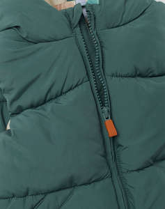 OVS PADDED VEST AOP LINING