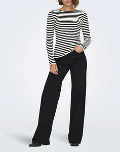 ONLY ONLMADISON BLUSH HW WIDE DNM SOO796 NOOS