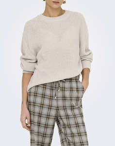 ONLY ONLMILOUZ LS RIB PULLOVER KNT NOOS