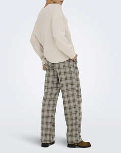 ONLY ONLMILOUZ LS RIB PULLOVER KNT NOOS