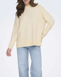 ONLY ONLHAZEL LS HIGHNECK OVERS PULL KNT NOOS