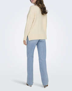 ONLY ONLHAZEL LS HIGHNECK OVERS PULL KNT NOOS