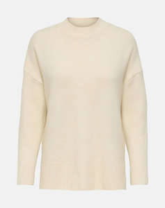 ONLY ONLHAZEL LS HIGHNECK OVERS PULL KNT NOOS