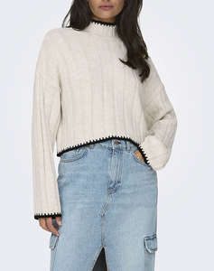 ONLY ONLCHICK STITCH LS HIGHNECK KNT NOOS