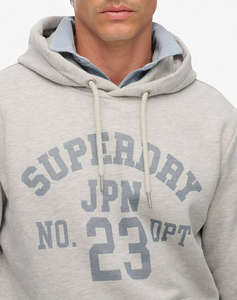 SUPERDRY D1 OVIN ATHLETIC ESS HOODIE MENS SWEATSHIRT