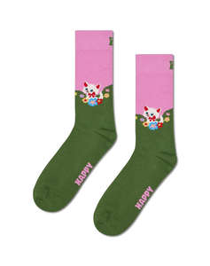 HAPPY SOCKS Kitten And Flowers Sock
