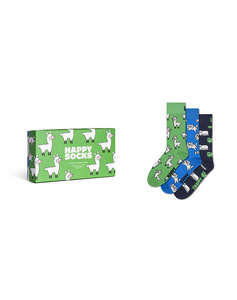 HAPPY SOCKS 3-Pack Animals Socks Gift Set