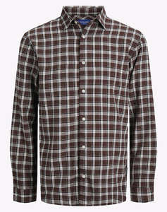 JACK&JONES JORJOSHUA FLANNEL CHECK SHIRT LS JNR