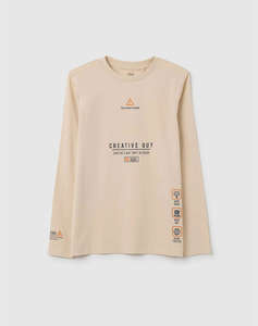 OVS T-SHIRT MOD. B W/PRINT