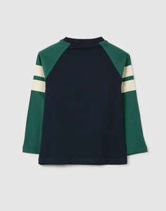 OVS T-SHIRT RAGLAN W/PRINT