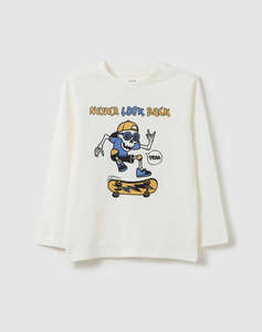 OVS T-SHIRT WITH PRINT