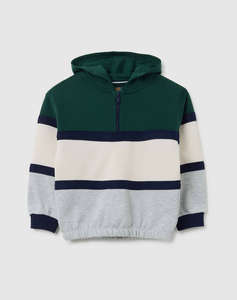 OVS HOODIE HALF ZIP