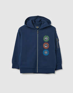 OVS SWEATER BLUE HOODIE
