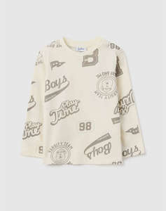 OVS TSHIRT LS AOP MOD C