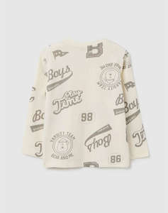 OVS TSHIRT LS AOP MOD C