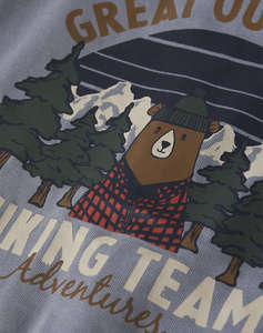 NAME IT NMMVOLTINUS NREG SWEAT CARD WH BRU