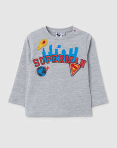 OVS LS TSHIRT SUPERMAN