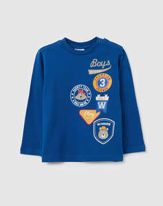 OVS TSHIRT LS W-PRINT MOD C