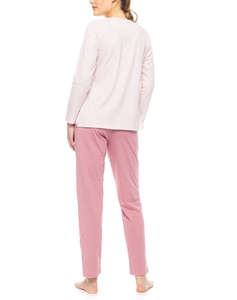 PINK LABEL PYJAMA PETIT ROSE FLOWER