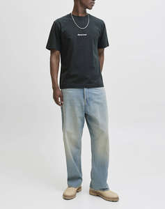 JACK&JONES JORNORREBRO EMB TEE SS CREW NECK NOOS