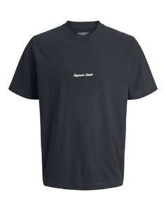 JACK&JONES JORNORREBRO EMB TEE SS CREW NECK NOOS