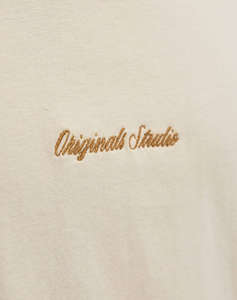 JACK&JONES JORNORREBRO EMB TEE SS CREW NECK NOOS