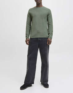 JACK&JONES JJEHILL KNIT CREW NECK NOOS