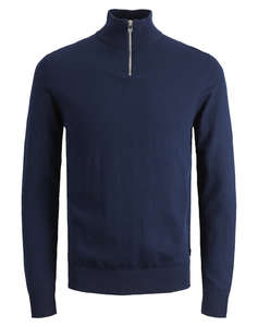 JACK&JONES JJEEMIL KNIT HALF ZIP NOOS