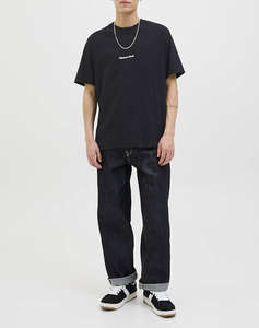 JACK&JONES JORNORREBRO EMB TEE SS CREW NECK NOOS