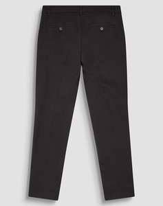 ANTONY MORATO MMTR00764FA800190 MIN OF 6 TROUSERS MARK SLIM FIT IN STRETCH TWILL COTTON FABRIC WITH LOGOED RUBBER FLAG МЪЖКИ ПАНТАЛОН