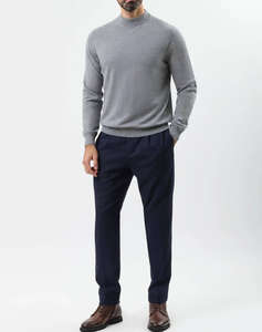 ANTONY MORATO MMSW01559YA200081 MIN OF 6 SWEATER REGULAR FIT IN CASHMERE WOOL BLEND YARN Мъжки пуловер