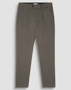 ANTONY MORATO MMTR00764FA800190 MIN OF 6 TROUSERS MARK SLIM FIT IN STRETCH TWILL COTTON FABRIC WITH LOGOED RUBBER FLAG МЪЖКИ ПАНТАЛОН