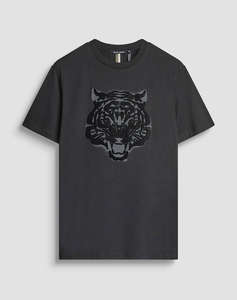 ANTONY MORATO MMKS02561FA100240 MIN OF 6 T-SHIRT REGULAR FIT IN JERSEY COTTON FABRIC WITH MATT PLASTIC AND EMBROIDERED TIGER МЪЖКА БЛУЗА