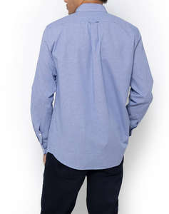 THE BOSTONIANS РИЗА CHESTER POPLIN REGULAR FIT MiniCheck POPLIN Button-down Regular Fit