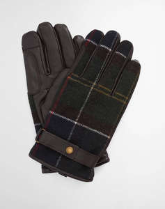 BARBOUR BARBOUR NEWBROUGH TARTAN GLOVES
