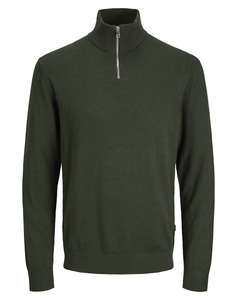 JACK&JONES JJEEMIL KNIT HALF ZIP NOOS