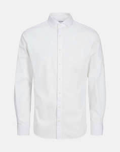 JACK&JONES JJEAXEL STRETCH SHIRT LS NOOS JNR