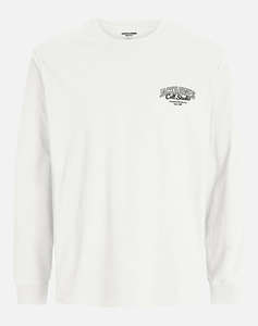 JACK&JONES JJMAKOTO TEE LS CREW NECK