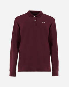 LAMARTINA BLOUSE ПОЛО MM MAN L/S POLO PIQUET STRETCH