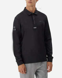 LAMARTINA BLOUSE ПОЛО MM MAN L/S POLO SILKY FINISH JERS