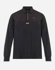 LAMARTINA BLOUSE ПОЛО MM MAN L/S POLO SILKY FINISH JERS