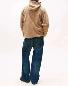 TOMMY JEANS TJM REG BADGE TEDDY ZIP TRU EXT