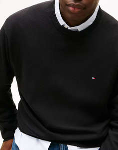 TOMMY HILFIGER BT-PIMA ORG CTN CASHMERE CN-B