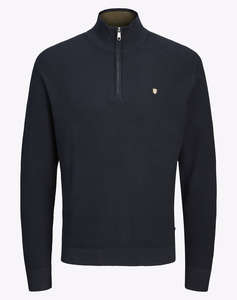 JACK&JONES JPRBLUREX KNIT HALF ZIP LN