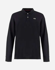 LAMARTINA BLOUSE ПОЛО MM MAN L/S POLO PIQUET STRETCH