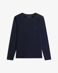 TOMMY HILFIGER STRETCH SLIM FIT LONG SLEEVE TEE