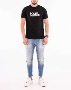 KARL LAGERFLED T-SHIRT CREWNECK