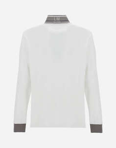 LAMARTINA BLOUSE ПОЛО MM MAN L/S POLO HEAVY JERSEY