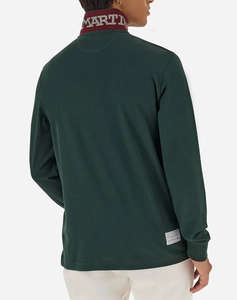 LAMARTINA BLOUSE ПОЛО MM MAN L/S POLO PIQUET STRETCH