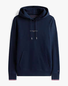 TOMMY HILFIGER TOMMY LOGO TIPPED HOODY